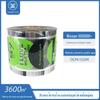 Filme de selagem para copo de gelatina transparente para chá de leite, rolo de filme plástico para embalagem de água com bolhas, filme de selagem para bebida de leite de soja