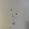 Colar Colorido de Rosquinha Doce Coração Cavalo Pequeno para Mulheres Personalizado Único Fashionável Tendência Corrente Versátil Corrente de Suéter