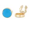 Gemelos de Tapa Abatible, Broches de Tortuga, Cajas para Botones, Botones de Puño, Botones Franceses para Camisa, Broches Decorativos para Gorra, Tapas de Caja, Broches Metálicos de Goteo de Aceite