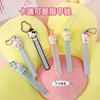 Lima de Uñas Gatito Lindo Lima de Uñas Lima Pulidora Tira de Lijado para Manicura Casera con Cadena Lima de Uñas Al por Mayor