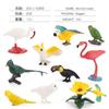 Simulação modelo animal atacado galinha pato ganso borboleta tartaruga rã ciclo de crescimento Montessori ensino auxiliares ornamentos artesanais