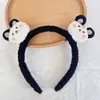 Diadema Especial para Lavarse la Cara de Mujer Celebridad de Internet Dulce Dibujo Animado Tocado Banda Antideslizante para el Cabello Diadema de Felpa Accesorios Lindos para el Cabello de Niños