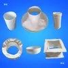 Válvula de mariposa espiral para conducto de aire, tubo de lona de conexión flexible, estación de mezcla, tapa de filtro de recolección de polvo de descarga, conector de pantalla vibratoria de ventilación