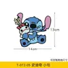 Lilo & Stitch Colisão Divertida Vidro Desenho Animado Anime Desenho Animado Adesivo de Vinil Adesivo para Carro Caminhão