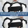 Cinto de Suporte para Barriga de Cachorro Transfronteiriço, Cinto de Reabilitação para Cães Deficientes, Cães Idosos, Cinto Auxiliar para Passeio de Animais de Estimação para Subir e Descer Escadas