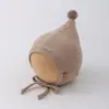 Gorro para Bebé Jingqi Otoño e Invierno Gorro Cortavientos con Protección para los Oídos para Recién Nacidos Niños y Niñas Primavera y Otoño Gorro de Poner Ajustable