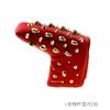Golf Golden Skull Remache Funda Palo Madera Empuje Funda Palo 1/3/5/UT Palo Madera Protección Cabeza Semicircular Forma L