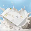 Pañuelos de Papel para Bebé Recién Nacido 30 Hojas Tejido Suave Especial para Bebé Recién Nacido Crema Nube Suave Tejido Leche Hidratante Papel Zd