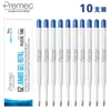 Recambio Premec Calibre Europeo g2 Secado Rápido Negro 0.5mm Bolígrafo Firma Metal Millet Reemplaza Recambio Original Mijia