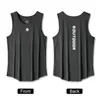 2025 Nuevo Verano Seda de Hielo Transpirable Ropa de Entrenamiento Traje Deportivo Fitness Camiseta sin Mangas Baloncesto Running Speedo Gimnasio