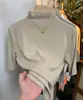 Camiseta negra de cuello alto medio, manga media para mujer, nueva colección otoño/invierno 2026, elegante y ajustada, top de capa base de manga de tres cuartos