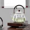 Tetera Integrada para Vaporizar y Cocinar, Tetera de Vidrio, Tetera Especial para Preparar Té, Vidrio de Borosilicato Alto Resistente al Calor para el Hogar de Cuarta Generación