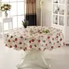 Toalha de mesa redonda, toalha de mesa sem lavagem, toalha de mesa de centro, à prova d'água e resistente a óleo, adequada para restaurantes e hotéis, toalha de mesa quadrada de PVC