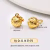Accesorios para Bricolaje: Cascabel Cabeza de Tigre, Colgante Pequeño Bestia Dorada Tragadora, Pulsera, Pulsera de Cuentas, Colgante de Cascabel, Accesorios de Decoración