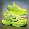 Zapatos Deportivos Transpirables de Malla para Hombre, Primavera, Amortiguadores de Impacto, para Correr, Prueba Física de Estudiantes, Dedicados a Carreras, Antivuelco, Zapatos para Hombre