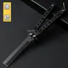Ventas Directas de Fábrica Cuchillo Mariposa Cuchillo de Entrenamiento Cuchillo de Práctica Cuchillo Plegable Acero Inoxidable Cuchillo Ornamental Portátil Cuchillo de Mano Sin Filo