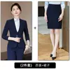 Atuendo formal de negocios, departamento de ventas inmobiliarias, uniforme de trabajo para recepción de hotel, traje negro, atuendo profesional para hombres y mujeres