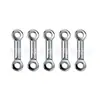 Jiangtai F136 titânio DIY acessórios feitos à mão pingentes atacado G23 liga de titânio joias para piercing corporal acessórios