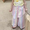 Ropa para Niños Zhe Li Conjunto para Niñas Chaleco Verano Estilo Delgado 2026 Ropa Infantil Casual Clase a Top para Bebé Pantalones Anti-Mosquitos