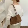 Bolso de Mano Tejido Retro de Nicho para Mujer 2026 Nuevo de Moda Otoño Versátil de Gama Alta para Viaje Diario Bolso de Hombro Único