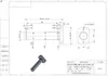 Flange de junta articulada tipo flange de lado plano com anel de retenção pino cantilever de aço 45# núcleo do eixo WHE01 em estoque