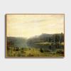 Atacado de fábrica xishijin árvore grande pintura russa famosa pintura de parede sala de estar paisagem de floresta verde sala de jantar quarto pintura decorativa