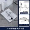 Guangdong Modelo Delgado con Curva 20cm 18cm Sin Curva 15cm 13cm Tipo Sifón Tubería Grande Inodoro de Sentadilla Venta al por Mayor