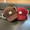 Gorros protectores de oídos para niños para Otoño e Invierno, Gorras de Béisbol para Niños, Gorros Versátiles para Niñas Pequeñas, Gorras tipo pico para Niñas, Gorros Lei Feng