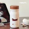 Nueva Taza Termo Linda de Acero Inoxidable 316 para Estudiantes Hombres y Mujeres y Parejas, Termo Compacto y Taza de Agua Fría