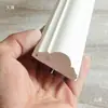 Tira decorativa de gesso linha de fundo de parede francesa linhas de parede quarto linhas decorativas europeias formato de linha fina plana pequena 2c