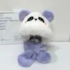 Gorros de Otoño e Invierno, Lindos Gorros y Bufandas para Bebés, Gorros Todo en Uno para Niños y Niñas, Gorros Gruesos y Cálidos para Bebés con Protección para los Oídos, Gorros para Niños