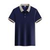Ropa de trabajo Camisa tipo polo impresa con logo personalizado ropa de trabajo Camiseta manga corta cuello de solapa para hombre y mujer camisa cultural corporativa bordado personalizado