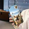 Adecuado para funda de teléfono móvil Xiaomi para sostener fotos, juvenil personalizado a prueba de polvo y disipador de calor, carcasa blanda de silicona para monedas, nuevo tarjetero, gato