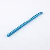 Fabricante Colorido Alúmina Cabeza Sencilla Tejido Crochet Aluminio Crochet Suéter Lana Crochet DIY Juego de Herramientas de Tejido