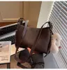 2026 Nuevo Estilo Coreano Nicho Simple Retro Cuero Suave Alto Valor Bolso para el Hombro para Viajar Bolso Cruzado de Moda para Mujer