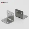 Soporte de Ángulo de Acero Inoxidable, Soporte de Ángulo Recto de 90 Grados Engrosado, Pieza de Fijación para Gabinetes, Mesas y Sillas, Conector Metálico en Forma de L, Cuadrado de Fábrica