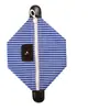 Bolsa de maquillaje de dumplings rayados coreanos bolsa de dumplings bolsa de maquillaje plegable para lavar bolsa de baño bolsa de viaje suministro directo de fábrica equipaje