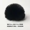 Venta al por mayor del fabricante Pompones Extra Grandes de Piel Sintética de Conejo para Bufandas, Sombreros, Accesorios, Accesorios de Ropa Esponjosos, Bolas de Peluche Hechas a Mano