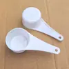 Colher Medidora de Plástico com Escala do Fabricante Y, Mini Colher de PP para Grãos, Leite em Pó, Ração Animal, com Impressão de Logo