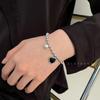Pulsera de Planeta con Diseño Único para Mejores Amigas de Niñas, Joyería de Mano de Lujo Nicho Accesible de Gama Alta, Nuevos Accesorios Simples Coreanos