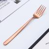 Faca, garfo e colher de aço inoxidável coreano 304, talheres, hotel, cabo estendido, faca para bife, comida ocidental, talheres banhados a titânio e ouro