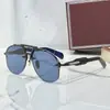 Gafas de Sol Sin Marco Hechas a Mano Estilo Japonés Alta Transfronterizas Material de Fibra de Acetato Jm Montura Aviador para Resort Gafas de Sol Hip-Hop