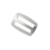 Hebilla de Anillo D en Forma de Arco de Acero Inoxidable 316 para Bolsas, Hebilla de Ajuste para Ferretería de Mascotas, Pieza de Anillo D Metálico Ajustable para Mascotas