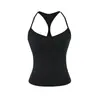Camisola Elástica Ajustada Estilo Chica Caliente de Tencel para Mujer 2026 Verano Ropa Exterior Espalda Bonita Sin Mangas Camiseta sin Mangas
