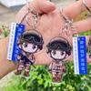 Sinto Tanto Sua Falta Onde Estou Agora, Sinal de Rua para Influenciadores de Casal Chaveiro Acrílico Pequeno Pingente Estilo Versátil de Casal Personalizado