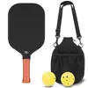 Raquete de Pickleball de Fibra de Carbono T700 Toray Textura de Tecido de Grafite Fosca 16mm de Espessura Competição Fibra de Carbono