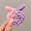 Corda de Cabelo Marrom Leite Meninas 2024 Novo Anel de Cabelo Simples e Durável Elástico Alto Faixa de Cabelo Faixa de Cabeça Faixa de Cabelo Acessório de Cabeça