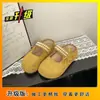 Elegantes y estilosas pantuflas Birkenstock para mujer, nuevo modelo 2025, de nicho y a la moda, versátiles pantuflas Birkenstock cerradas de suela gruesa para mujer