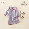 Nueva Colección de Otoño Ropa Infantil Clase A para Bebés y Niñas Pequeñas, Suave, Cómoda, Amigable con la Piel, Transpirable, Suave y Acogedora Ropa de Casa Conjunto de Dos Piezas