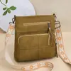 Bolsa Feminina 2026 Novo Estilo Moda Retrô Bolsa de Ombro Transversal Vanguarda para o Dia a Dia Multifuncional Simples Bolsa Mais Vendida